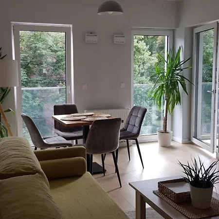 Chopin Park Lux Apartment, Self Check-in 24h, Free Parking, Air-conditioning Poznan
