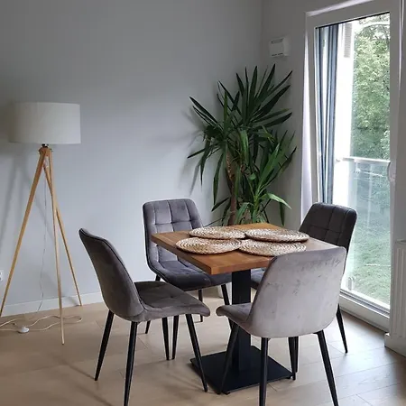 Chopin Park Lux Apartment, Self Check-in 24h, Free Parking, Air-conditioning アパート *