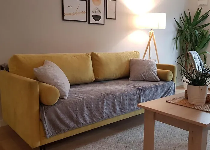 Chopin Park Lux Apartment, Self Check-in 24h, Free Parking, Air-conditioning Lägenhet *