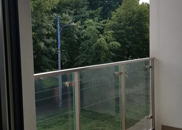 Lägenhet Chopin Park Lux Apartment, Self Check-in 24h, Free Parking, Air-conditioning